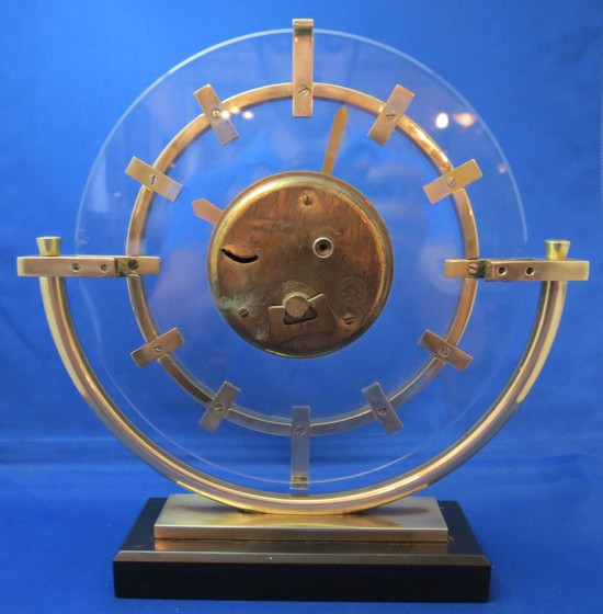 1930’s French Art Deco Eight Day Clock